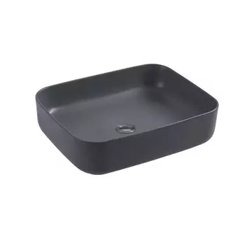 Накладная раковина Avimano Vision 1245023 50х40 серая, матовая