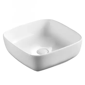 Накладная раковина Azario AZ41016 40х40 белая