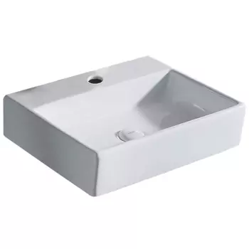 Накладная раковина Azario AZ-414 51х36 белая