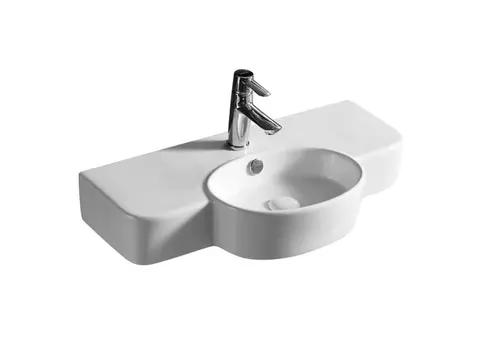 Накладная раковина Azario AZ-4360T 70.5х36 матовая, белая