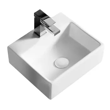 Накладная раковина Azario AZ-4549 33.5х29 белая