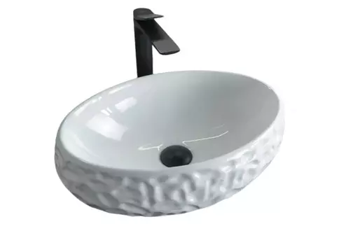 Накладная раковина Gid 9030wf 48х34 белая 51187