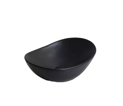 Накладная раковина Gid Bm9133 48х30.5 черная, матовая 53352