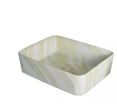 Накладная раковина Gid Mnc600 48х37 под камень 54459