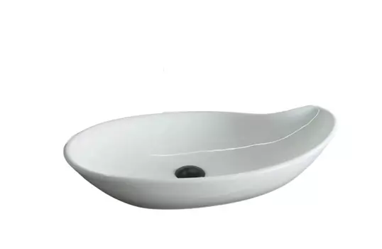 Накладная раковина Gid N9052 65х38 белая 51116