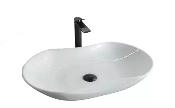 Накладная раковина Gid N9175 66.5х41 белая 51128