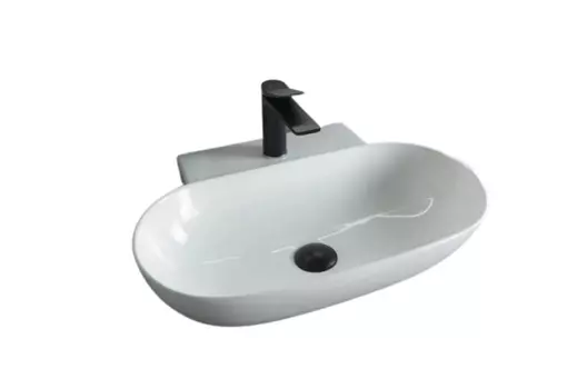 Накладная раковина Gid N9234 56х39 белая 51133