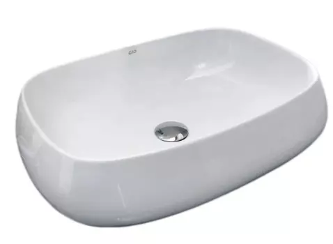 Накладная раковина Gid N9243 56х42 белая 51135