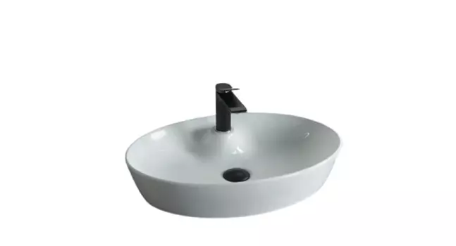 Накладная раковина Gid N9436 55х40 белая 51150