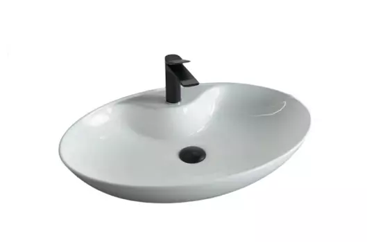 Накладная раковина Gid N9438 65х43 белая 51151