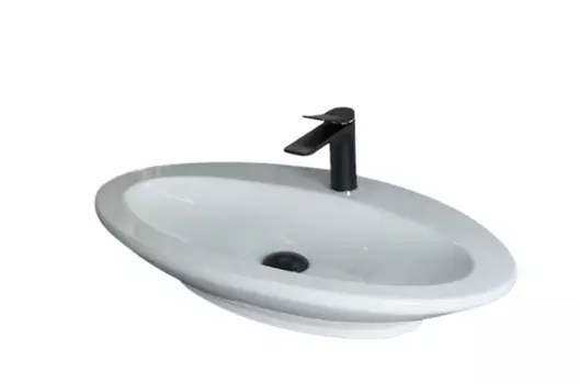 Накладная раковина Gid Tr422 71х42 белая 51159