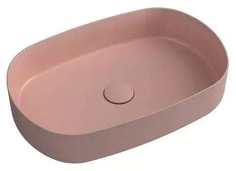 Накладная раковина ISVEA Infinity 10NF65055SV-2S 55х36 лососевая