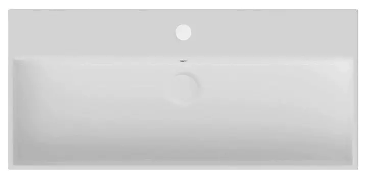 Накладная раковина ISVEA Purita 10PL50090SV 91х42 белая