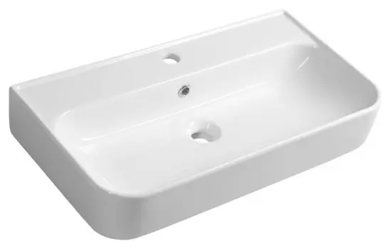 Накладная раковина ISVEA SistemaU 10PL53070SV 70х38 белая