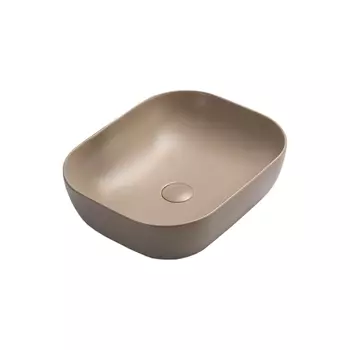 Накладная раковина Vincea VBS-101MC 50.5x40.5 капучино матовый