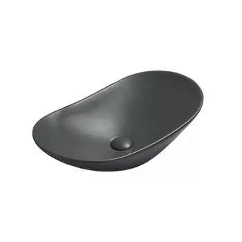 Накладная раковина Vincea VBS-508MA 72.5x37 антрацит матовый