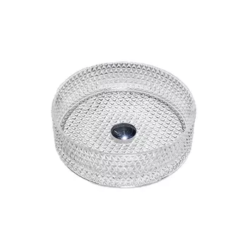 Накладная раковина Vincea VBS-5GL01 40x40 прозрачная