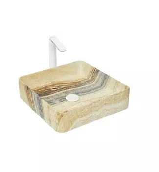 Накладная раковина WeltWasser Elbach 2179 M833 с имитацией мрамора 10000004545