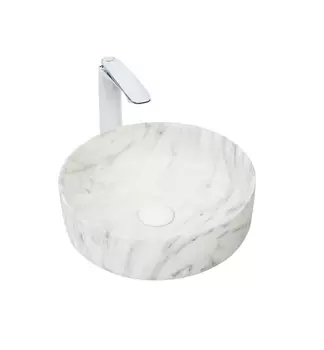 Накладная раковина WeltWasser Elbach 3134 M820 с имитацией мрамора 10000004541