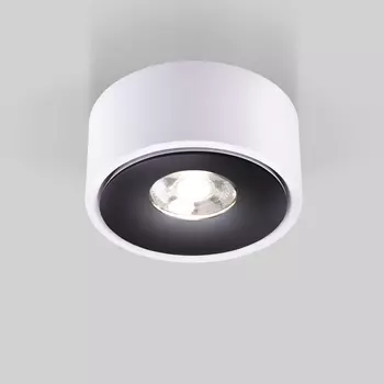 Накладной светодиодный светильник Elektrostandard Glide 25100/Led белый/черный a059332 4690389185908