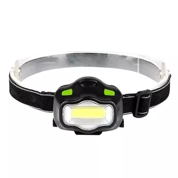 Налобный светодиодный фонарь Gauss от батареек 50х70 180 лм GF308