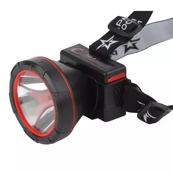 Налобный светодиодный фонарь ЭРА Армия России Вектор аккумуляторный 87x85 230 лм GA-803