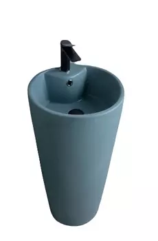 Напольная раковина Gid Nb131gm 40х40х84 зеленый хаки 81116