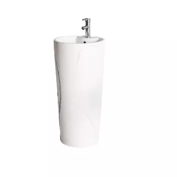 Напольная раковина Gid Nb131wgs 40х40х84 под камень 81115