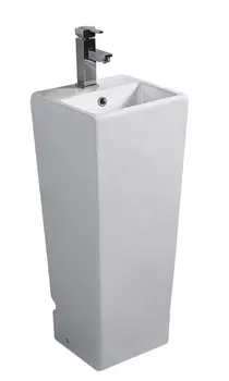 Напольная раковина Gid Nb147 34х33х85 белая 81104