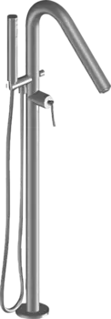 Напольный смеситель для ванны с душем Paini Cox 78CR136