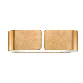 Настенный светильник Ideal Lux Clip AP2 Small Oro