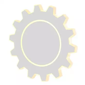 Настенный светодиодный светильник Elektrostandard Gear L LED белый MRL LED 1100 4690389125379