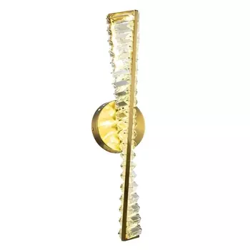 Настенный светодиодный светильник Indigo FRIZZANTE 12015/1W Brass V000042L