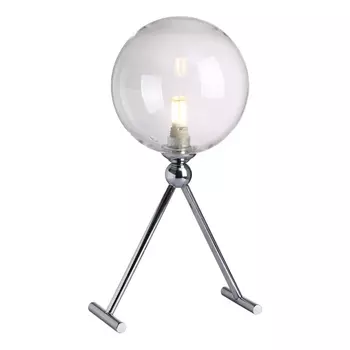 Настольная лампа Crystal Lux Fabricio LG1 Chrome/Transparente