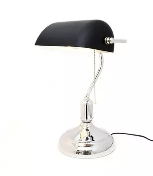 Настольная лампа Lumina Deco Banker LDT 305 BK+CHR LDT 305 BK+CHR