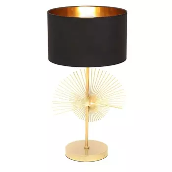 Настольная лампа Lumina Deco Fonti LDT 5534 GD+BK