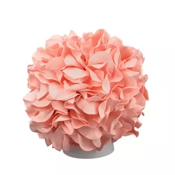 Настольная лампа (UL-00007228) Uniel ULW-R07 T/3000K/150C/A Гортензия Белый/Лосось