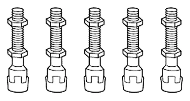 Ножки для душевого поддона Huppe 508063