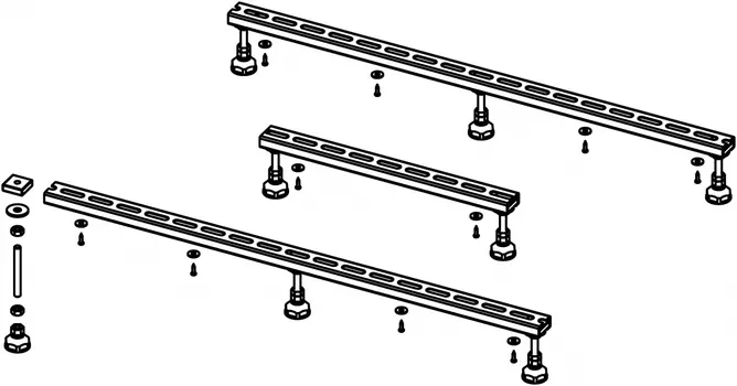 Ножки для душевого поддона Riho POOTSET63 для поддонов Basel 404, 414, 430