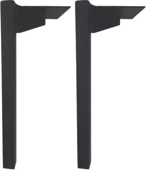 Ножки для мебели Aquanet Nova черные матовые, 2 шт. 243731