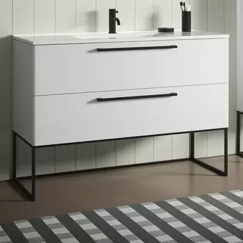 Ножки для мебели Sanvit Сити 120, черные матовые Rts120bl