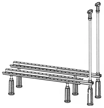 Ножки Mauersberger для моделей 180х80 см 5301000003