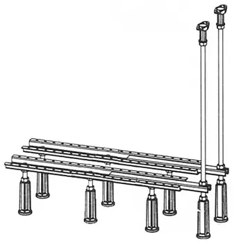 Ножки Mauersberger от 181х81 до 200х90 см 5301000005
