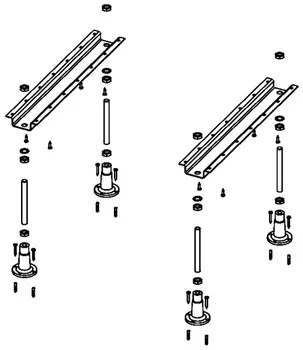 Ножки Riho POOTSET06
