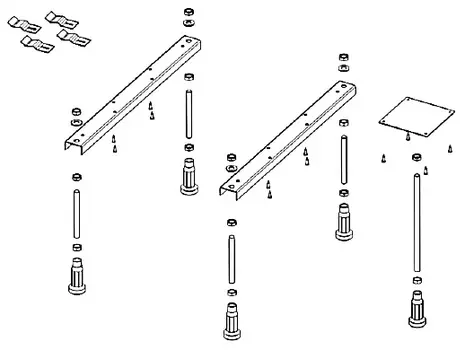 Ножки Riho POOTSET12