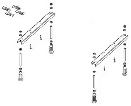 Ножки Riho Universal POOTSET01U