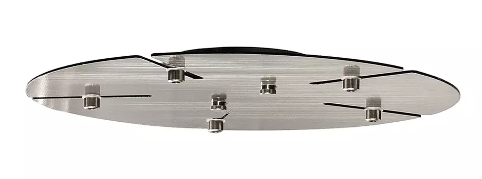 Основание для люстры Crystal Lux D350-5 Nickel Потолочная база D350-5 Nickel