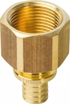 Переходник Stout SFA 0002 16xG 3/4, аксиальный, с внутренней резьбой SFA-0002-001634