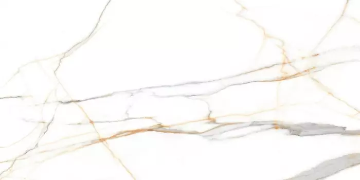 Плитка Laparet Calacatta Milan 60x120, белая, полированная