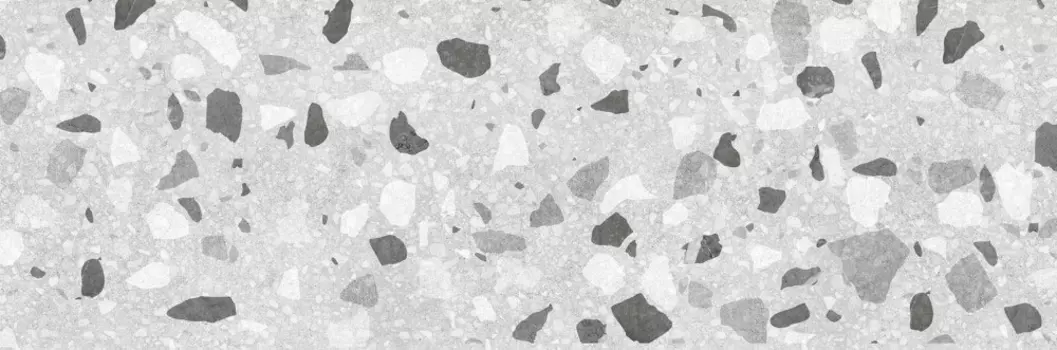 Плитка настенная Cersanit Terrazzo 19,8x59,8, камушки серый TES091D